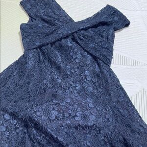 Elegant Black Lace Dress